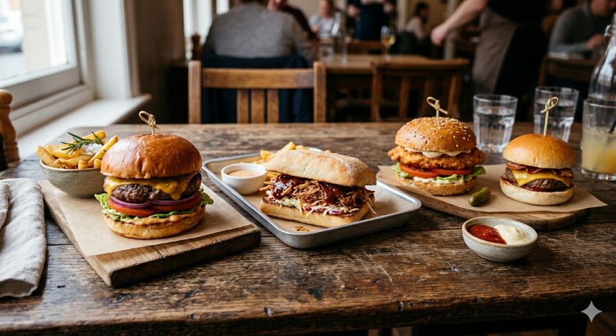 Hamburger & Panini
